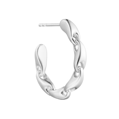 Georg Jensen Reflect Chain Creol Ørering Sølv